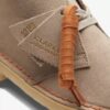 Desert boots för damer i sandfärgat mocka – USA