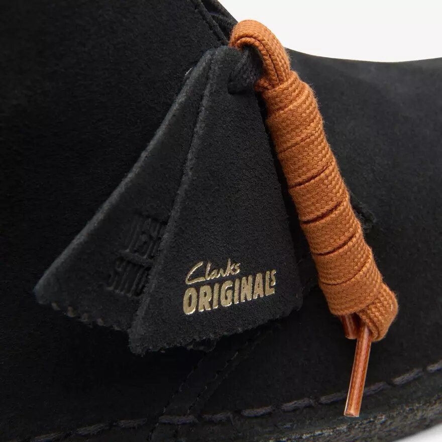 Desert boots för damer i svart mocka Desert boots USA Desert boots för damer i svart mocka Desert boots USA