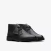 Desert boots för pojkar – äldre modell i svart läder