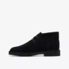 Desert boots för pojkar, äldre modell, svarta Ankelboots i mocka, USA Desert boots för pojkar, äldre modell, svarta Ankelboots i mocka, USA