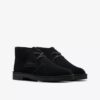 Desert boots för pojkar, äldre modell, svarta Ankelboots i mocka, USA Desert boots för pojkar, äldre modell, svarta Ankelboots i mocka, USA
