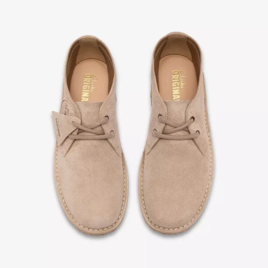 Desert Hunter-sandfärgad mockaskor för herr Desert Hunter-sandfärgad mockaskor för herr