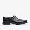 Dresslite Step – svart läderloafer för herr Dresslite Step – svart läderloafer för herr