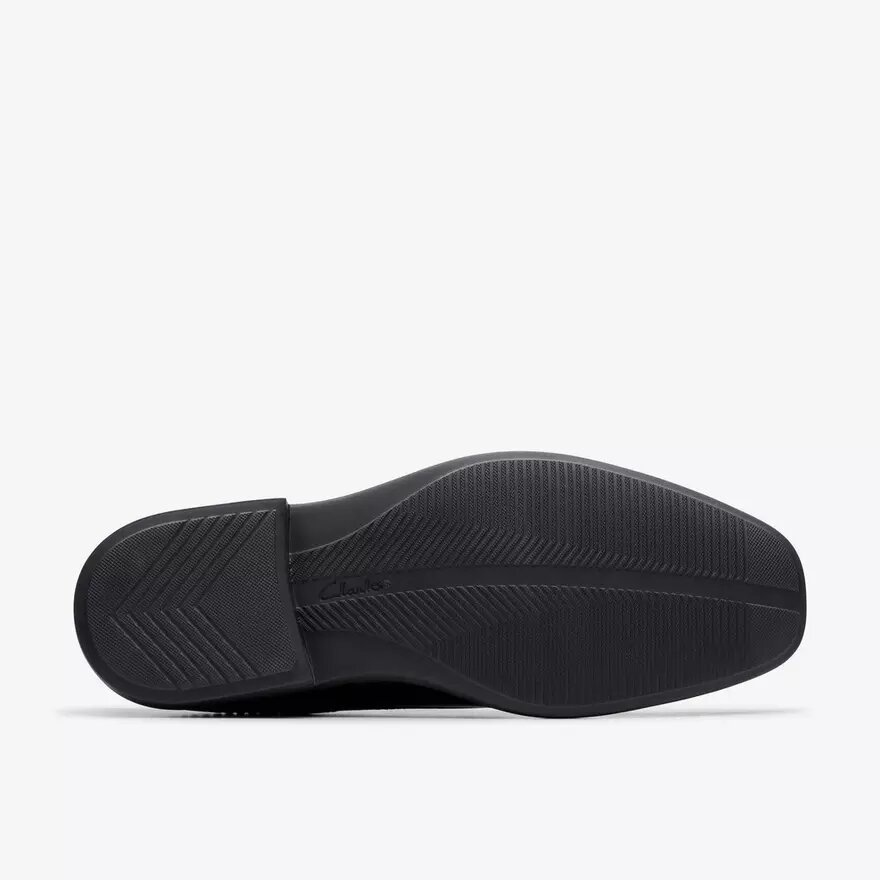 Dresslite Step – svart läderloafer för herr Dresslite Step – svart läderloafer för herr