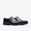 Dresslite Step – svart läderloafer för herr Dresslite Step – svart läderloafer för herr