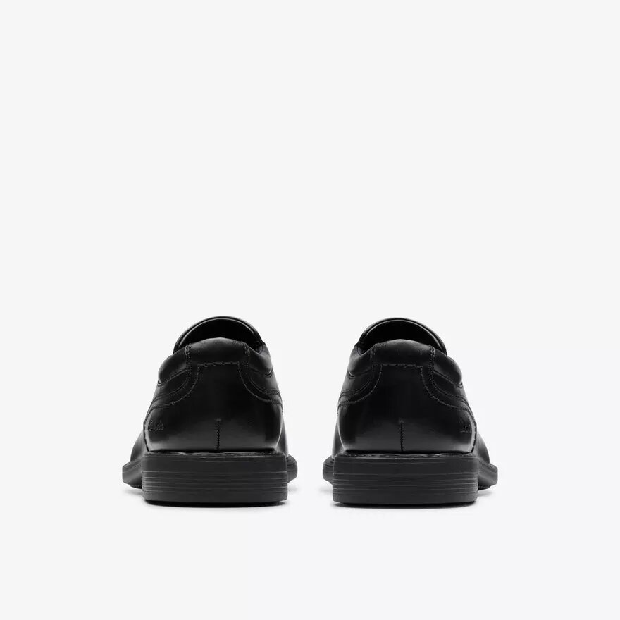 Dresslite Step – svart läderloafer för herr Dresslite Step – svart läderloafer för herr