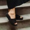 Drift Twist Black Cloudsteppers™-kilklackar för damer Drift Twist Black Cloudsteppers™-kilklackar för damer