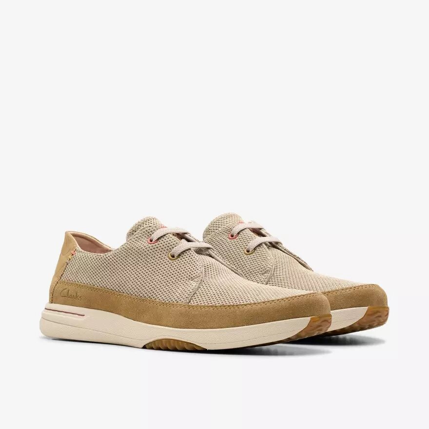 Easeway Lace Sand-kombinationsSneakers för herr | Clark’s USA Easeway Lace Sand-kombinationsSneakers för herr | Clark’s USA