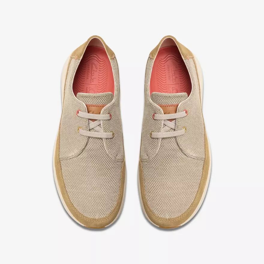 Easeway Lace Sand-kombinationsSneakers för herr | Clark’s USA Easeway Lace Sand-kombinationsSneakers för herr | Clark’s USA