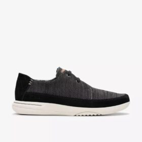 Easeway Lace svarta kombinationssneakers för herr