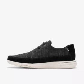 Easeway Lace svarta kombinationssneakers för herr
