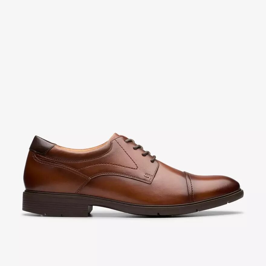 Eldredge Cap mörkbruna Oxfords i läder för herr | Clark’s Eldredge Cap mörkbruna Oxfords i läder för herr | Clark’s