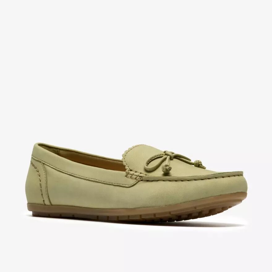 Elliotte Sail Sage-mockasiner för dam i nubuck Elliotte Sail Sage-mockasiner för dam i nubuck