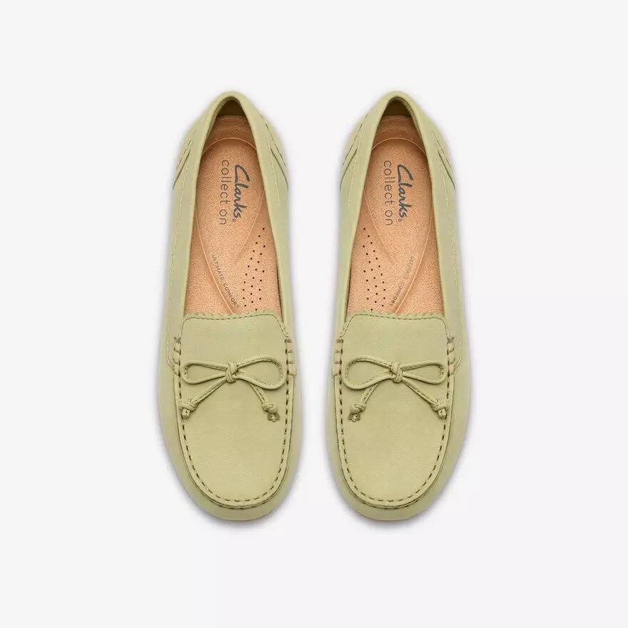 Elliotte Sail Sage-mockasiner för dam i nubuck Elliotte Sail Sage-mockasiner för dam i nubuck