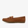 Elliotte Sail Tan Nubuck-mockasiner för dam Elliotte Sail Tan Nubuck-mockasiner för dam
