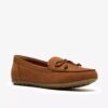 Elliotte Sail Tan Nubuck-mockasiner för dam Elliotte Sail Tan Nubuck-mockasiner för dam