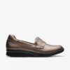 Ellowyn Penny Bronze Metallic slip-ons för dam