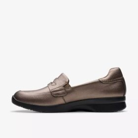 Ellowyn Penny Bronze Metallic slip-ons för dam