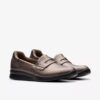 Ellowyn Penny Bronze Metallic slip-ons för dam