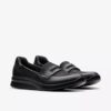Ellowyn Penny – svarta Slip-ons i läder för damer Ellowyn Penny – svarta Slip-ons i läder för damer