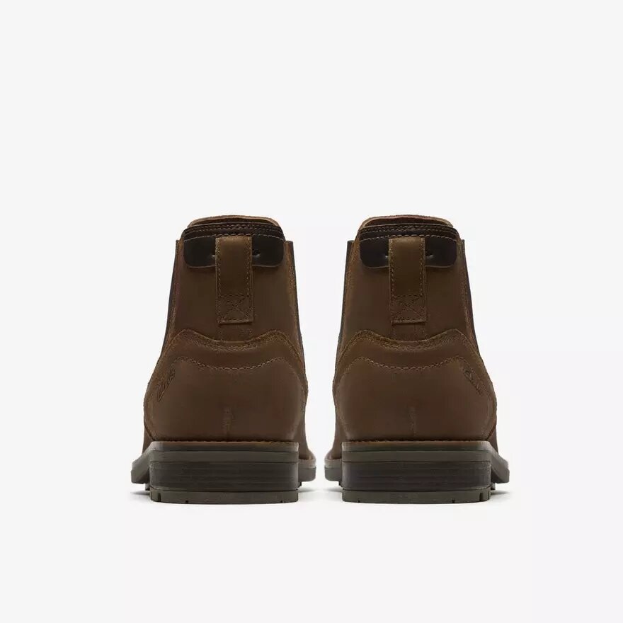Emmet Easy Cola-Chelsea boots i mocka för herr Emmet Easy Cola-Chelsea boots i mocka för herr