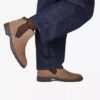 Emmet Easy Stone-ankelboots i mocka för herr Emmet Easy Stone-ankelboots i mocka för herr