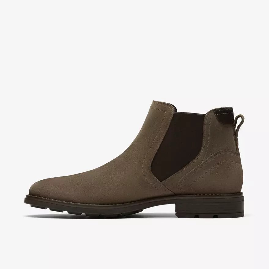 Emmet Easy Stone-ankelboots i mocka för herr Emmet Easy Stone-ankelboots i mocka för herr
