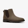 Emmet Easy Stone-ankelboots i mocka för herr Emmet Easy Stone-ankelboots i mocka för herr