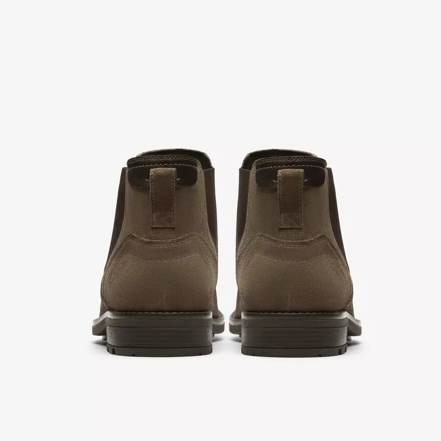 Emmet Easy Stone-ankelboots i mocka för herr Emmet Easy Stone-ankelboots i mocka för herr