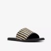 Erisia Strap2 svarta platta sandaler för damer Erisia Strap2 svarta platta sandaler för damer