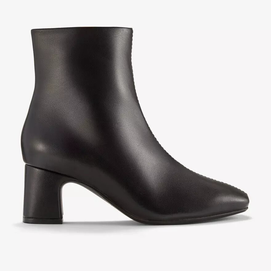 Fernie Zip – svarta läderankelboots för dam Fernie Zip – svarta läderankelboots för dam