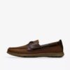 Flexway 2Eye båtsko för herr i brunt nubuck Flexway 2Eye båtsko för herr i brunt nubuck