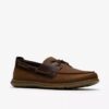 Flexway 2Eye båtsko för herr i brunt nubuck Flexway 2Eye båtsko för herr i brunt nubuck