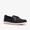 Flexway 2Eye båtskor för herr i marinblå nubuck Flexway 2Eye båtskor för herr i marinblå nubuck