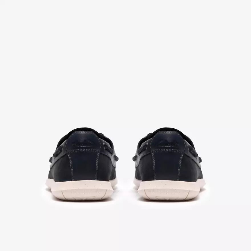 Flexway 2Eye båtskor för herr i marinblå nubuck Flexway 2Eye båtskor för herr i marinblå nubuck