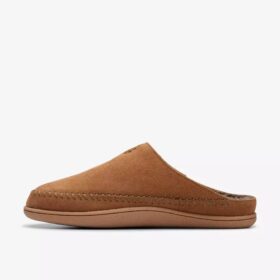 Frien Wall Tan slip-on-tofflor för herr
