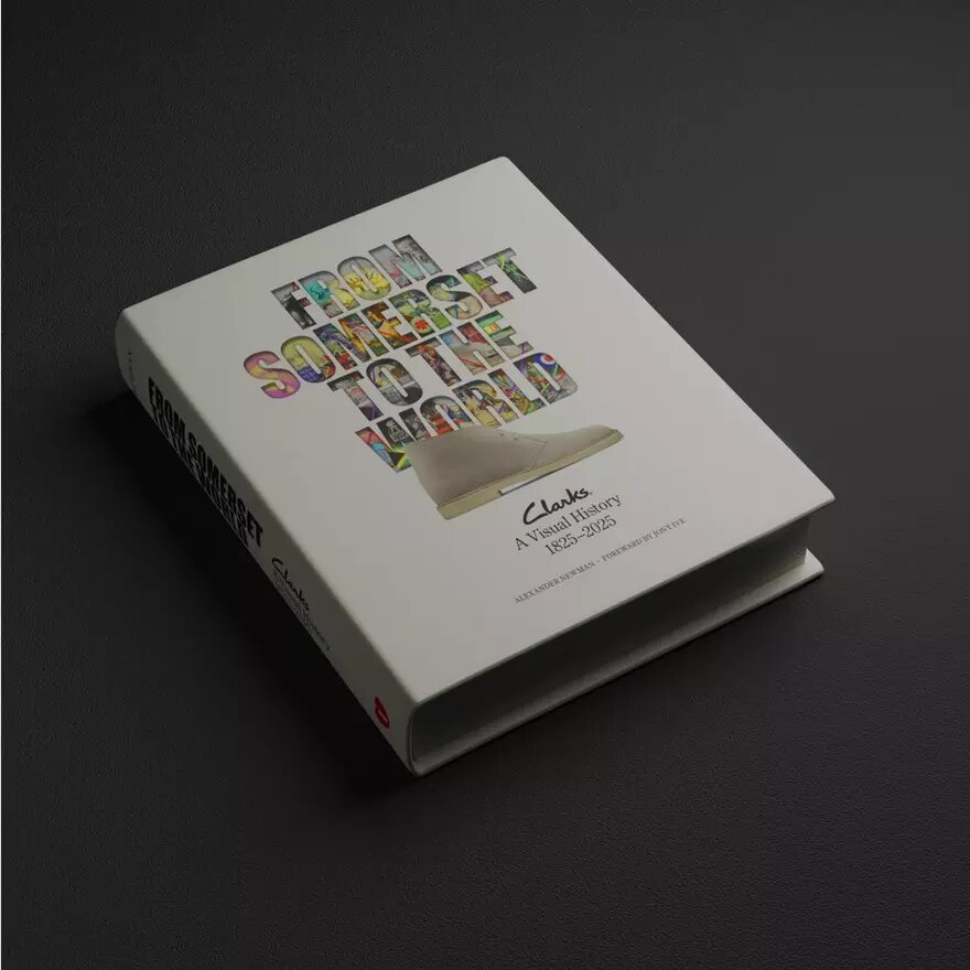 Från Somerset till världen: clarks – en visuell historiebok 1825–2025 Från Somerset till världen: clarks – en visuell historiebok 1825–2025