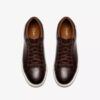 Goswell Tie – bruna lädersneakers för herr Goswell Tie – bruna lädersneakers för herr