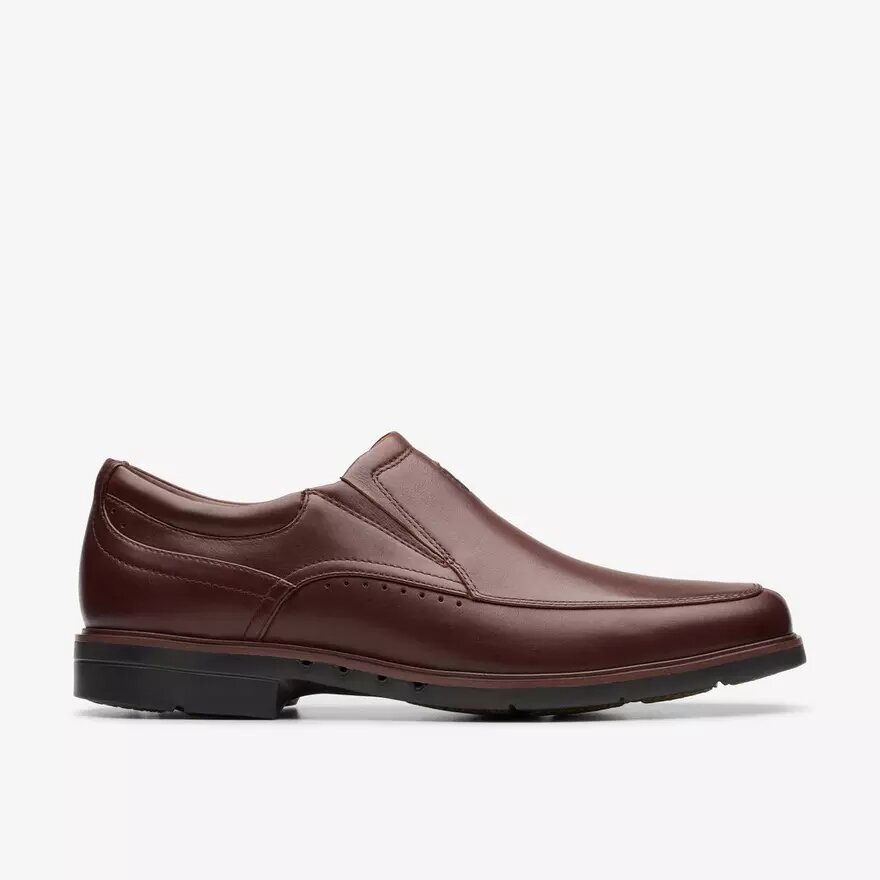 Herrloafer Un Kendric Go i mahognyfärgat läder | clarks Herrloafer Un Kendric Go i mahognyfärgat läder | clarks