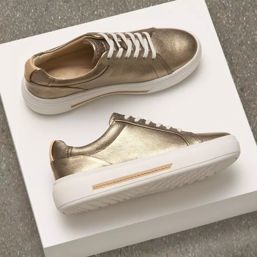 Hollyhock Promenadskor Metallic-sneakers för dam Hollyhock Promenadskor Metallic-sneakers för dam