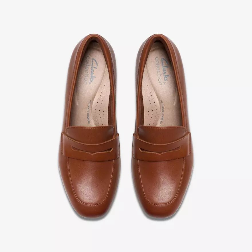 Iridessa Sky Loafers för dam i mörkbrunt läder Iridessa Sky Loafers för dam i mörkbrunt läder