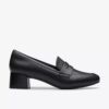 Iridessa Sky – svarta läders Loafers för damer Iridessa Sky – svarta läders Loafers för damer