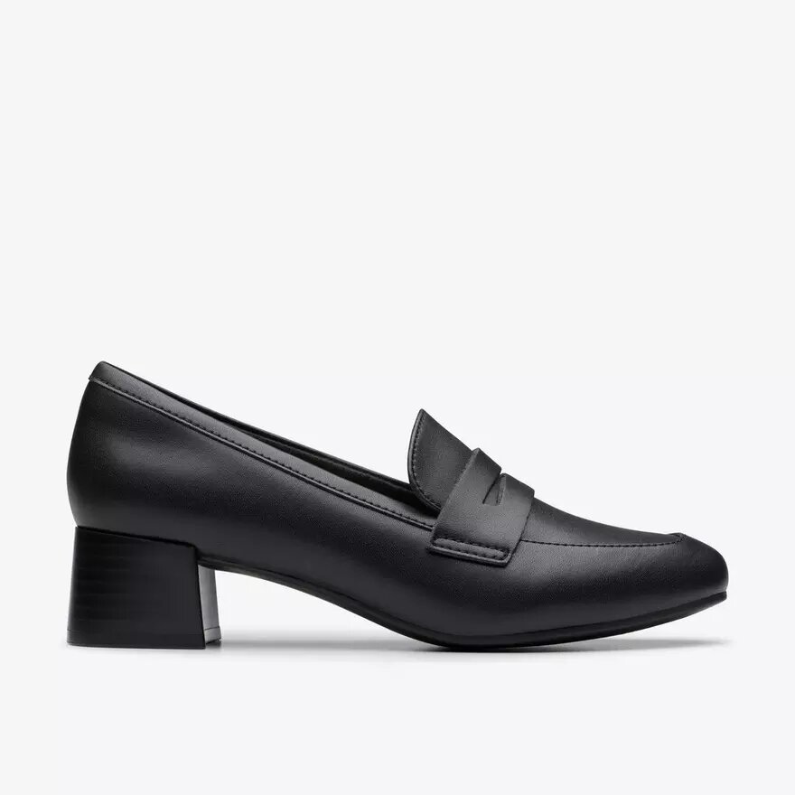 Iridessa Sky – svarta läders Loafers för damer Iridessa Sky – svarta läders Loafers för damer