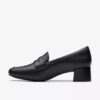 Iridessa Sky – svarta läders Loafers för damer Iridessa Sky – svarta läders Loafers för damer