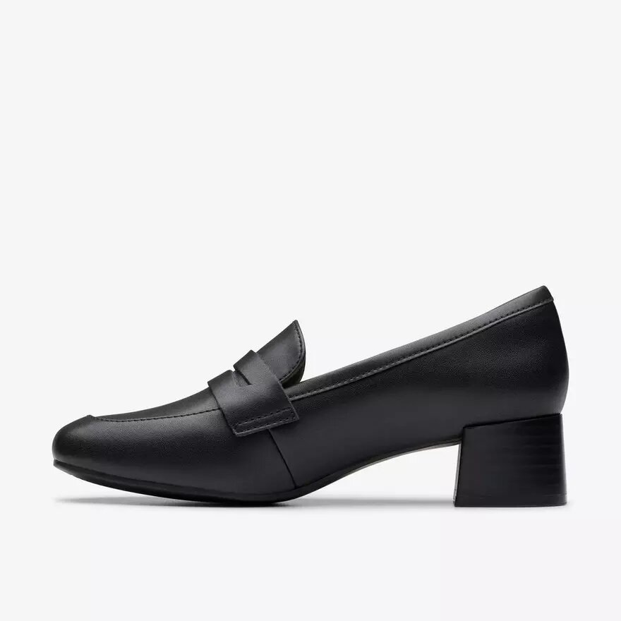 Iridessa Sky – svarta läders Loafers för damer Iridessa Sky – svarta läders Loafers för damer