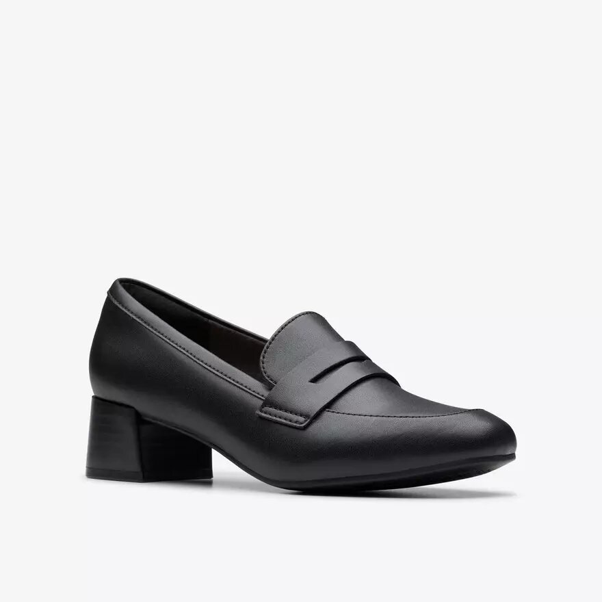 Iridessa Sky – svarta läders Loafers för damer Iridessa Sky – svarta läders Loafers för damer