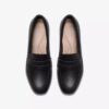 Iridessa Sky – svarta läders Loafers för damer Iridessa Sky – svarta läders Loafers för damer