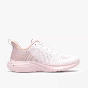 Izza Knit 2 ljusrosa kombinerade Sneakers för dam
