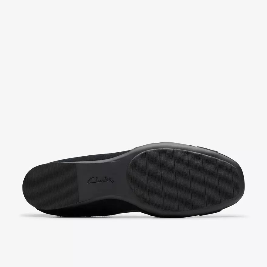 Jazmynn Gem – svarta slip-ons i mocka för damer Jazmynn Gem – svarta slip-ons i mocka för damer