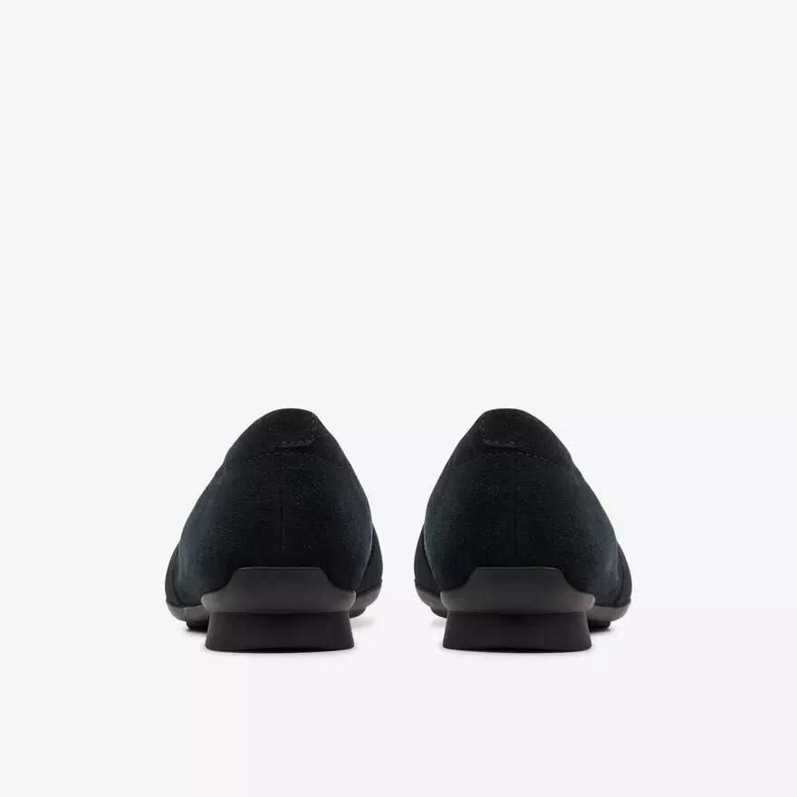 Jazmynn Gem – svarta slip-ons i mocka för damer Jazmynn Gem – svarta slip-ons i mocka för damer